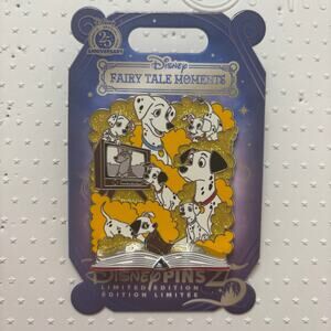 Disney Parks 2025 Fairytale Moments 101 Dalmatians Pin LE
